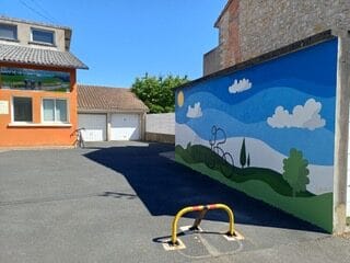 Fresque de Pauline Dela Muta