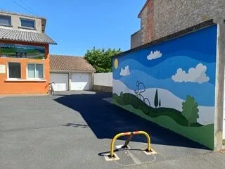 Fresque de Pauline Dela Muta